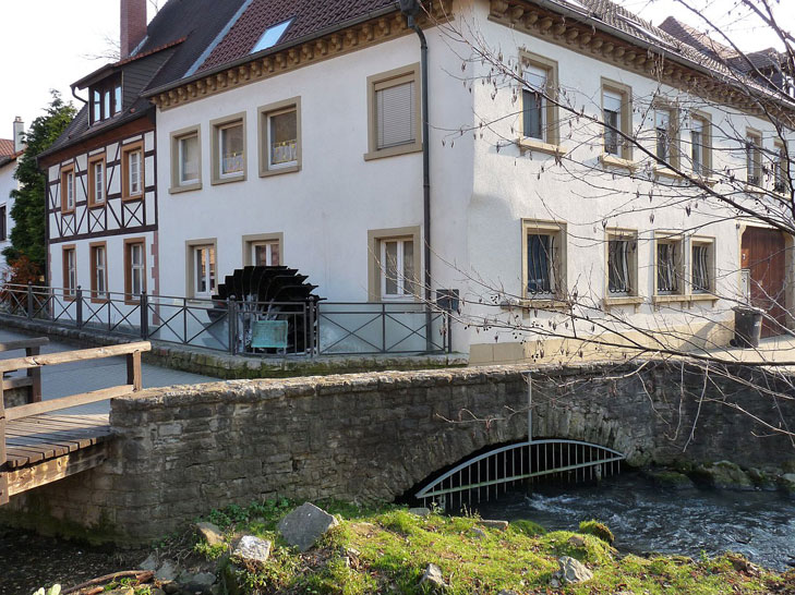 Wassermühle
                  Weingarten/Baden