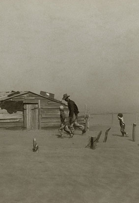 Arthur Rothstein, Farmer Cimarron County
                  Oklahoma, 1936